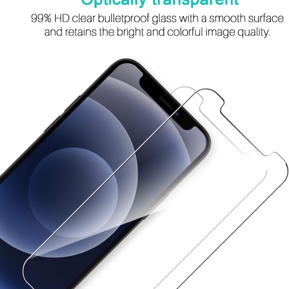 iPhone 12 mini 5.4” phone & camera scr protector - Picture 8 of 8